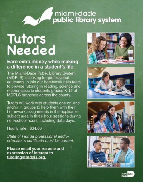 Email your resume to tutoring@mdpls.org