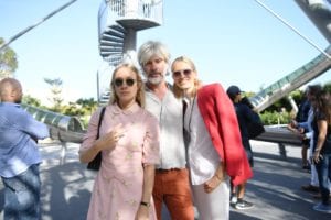 L-R: Chloë Sevigny, Mark Handforth, & Karolína Kurková.