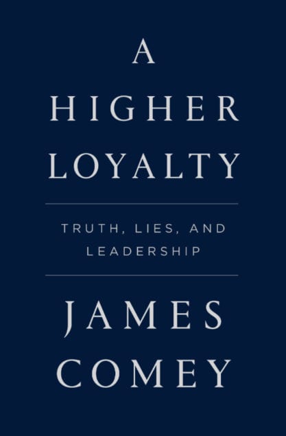 Former FBI director James Comey to discuss his forthcoming book