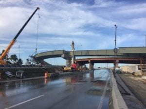 A ramp off eastbound SR 836 to Miami International Airport and LeJeune Road will open in March within weeks.