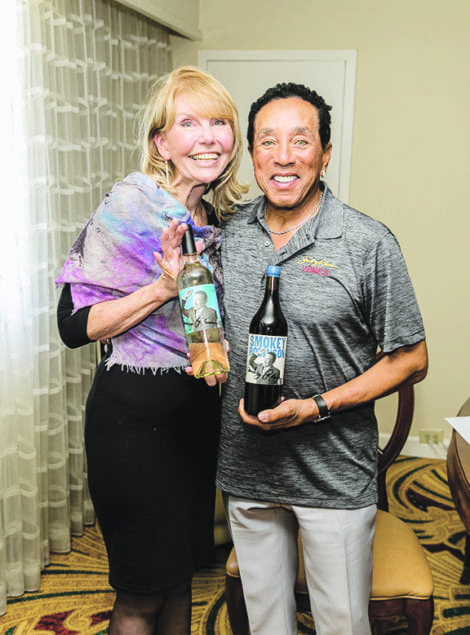 Smokey Robinson launches wine. Galas and walks fill calendar