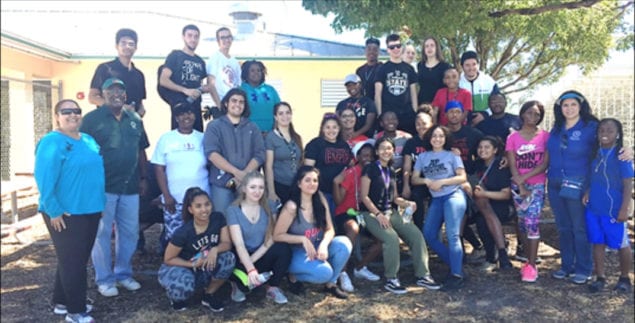 Southridge student volunteers pitch in during recent community clean-up