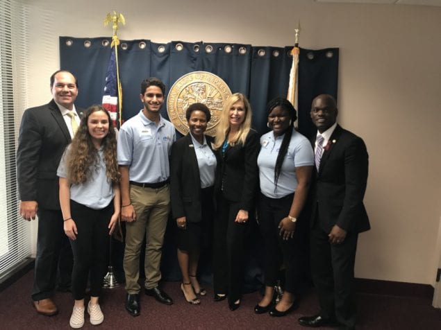 Town’s Youth Council Committee gets firsthand look at state government