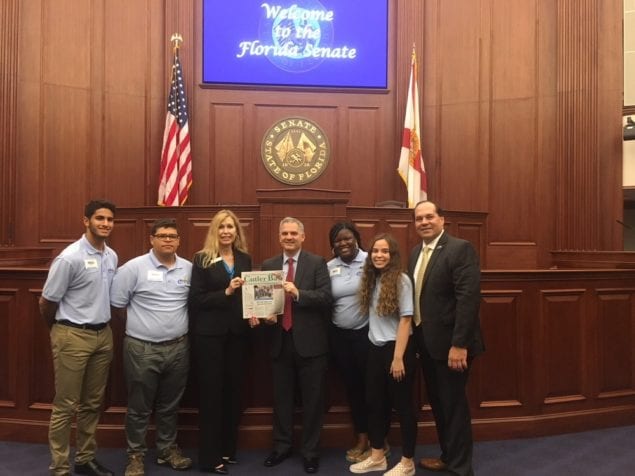 Town’s Youth Council Committee gets firsthand look at state government