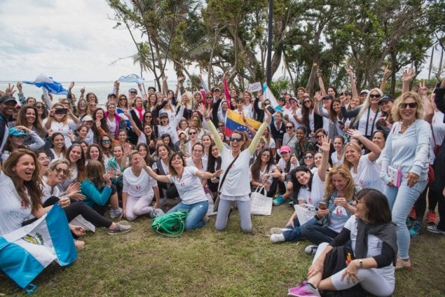 120 take part in Miami edition of Vital Voices mentoring walk