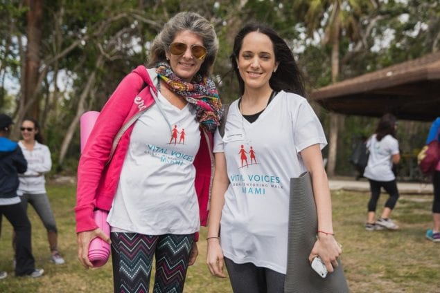 120 take part in Miami edition of Vital Voices mentoring walk