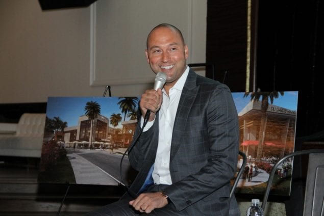 Esplanade at Aventura hosts baseball All-Star Derek Jeter, Marlins CEO