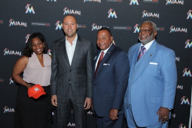 Esplanade at Aventura hosts baseball All-Star Derek Jeter, Marlins CEO