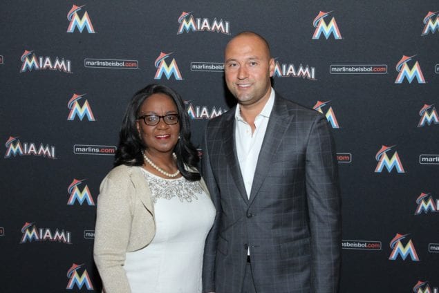 Esplanade at Aventura hosts baseball All-Star Derek Jeter, Marlins CEO