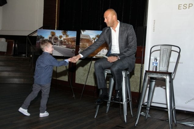 Esplanade at Aventura hosts baseball All-Star Derek Jeter, Marlins CEO