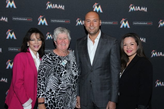 Esplanade at Aventura hosts baseball All-Star Derek Jeter, Marlins CEO