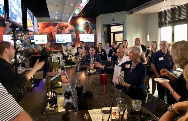 Frankey’s Sports Bar hosts Aventura Marketing Council Evening Networker