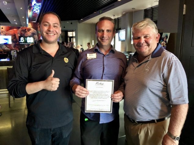 Frankey’s Sports Bar hosts Aventura Marketing Council Evening Networker