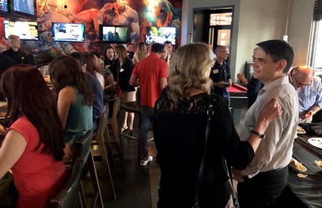 Frankey’s Sports Bar hosts Aventura Marketing Council Evening Networker