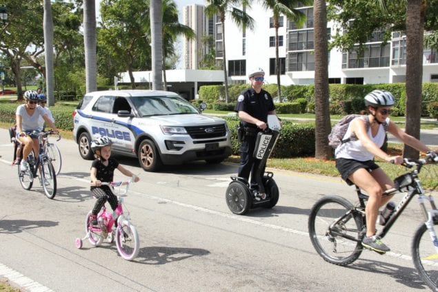 City of Aventura recognized at Bike 305 event