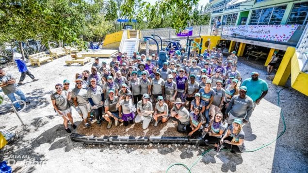 Miami Dolphins continue hurricane rebuilding efforts in the Florida Keys