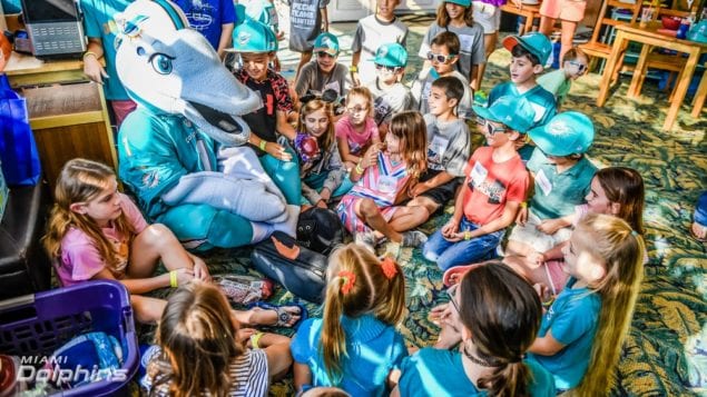 Miami Dolphins continue hurricane rebuilding efforts in the Florida Keys