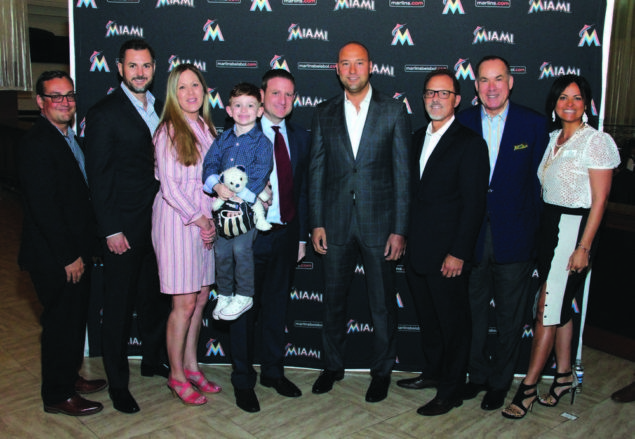 Esplanade at Aventura hosts baseball All-Star Derek Jeter, Marlins CEO