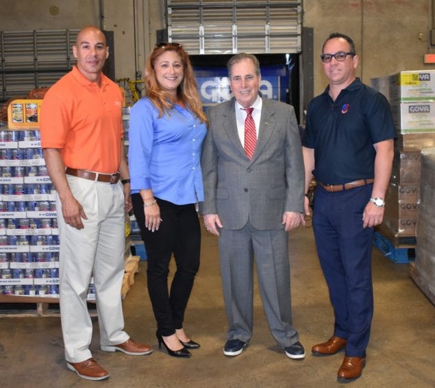 Goya Foods donates 30,000 lbs. of food to Feeding South Florida