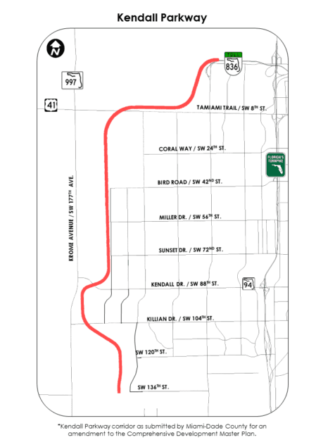 Kendall Parkway project significant step forward