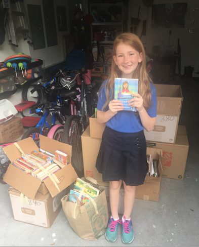 Girl's mission: make books available to more children