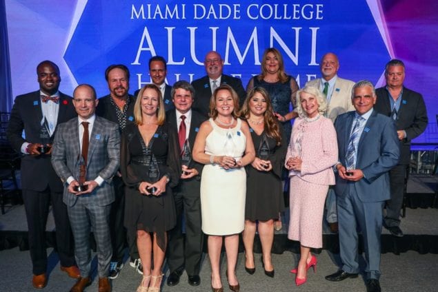 Miami Dade College Foundation breaks records at Alumni Hall of Fame event