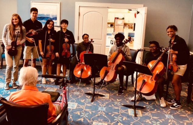 WCS Heartstrings treats East Ridge residents to a musical performance