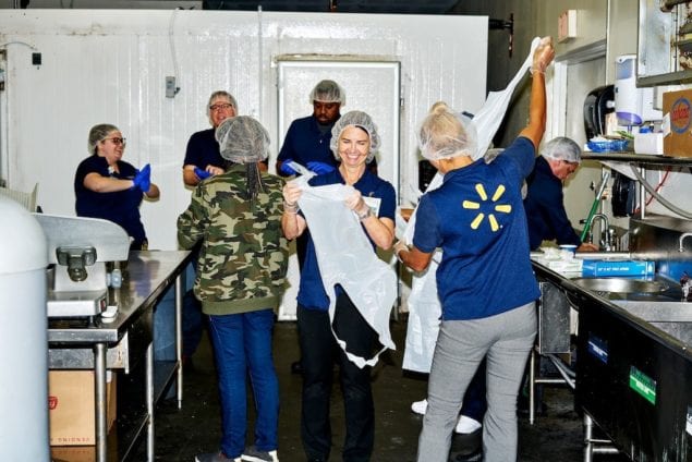 Walmart associates pay tribute to Dr. King with acts of service