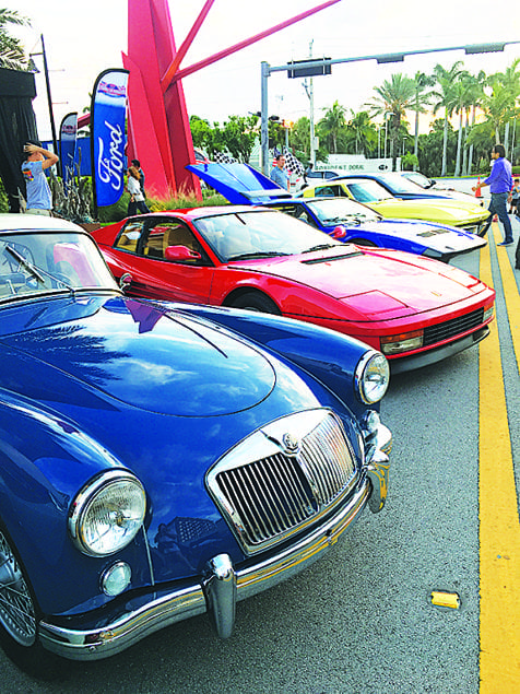 Florida Car Marathon fuels great fun at Downtown Doral block party