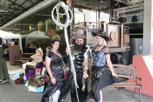 Gold Coast RR Museum hosts Steampunk event