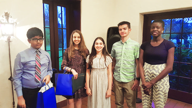 Students honored in 2018 Curtiss Explorers Essay Contest