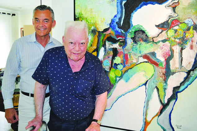 Pinecrest family honors Davis’s artwork and his life of art