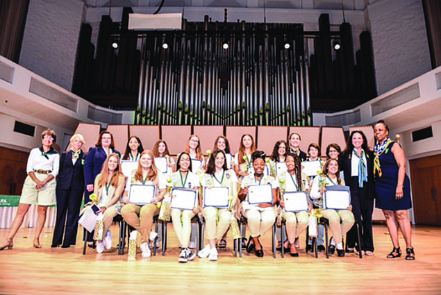 Girl Scouts receive highest honor - Gold Award