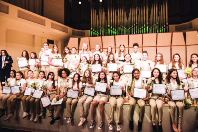 Girl Scouts receive highest honor - Gold Award