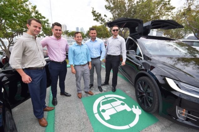 Brickell Energy launches EV charging units at Royal Caribbean headquarters