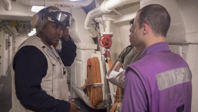 Hospital Corpsman from Miami now serving on U.S. Navy ship