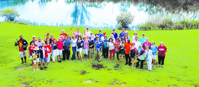 July 4th picnic served as an international cultural exchange