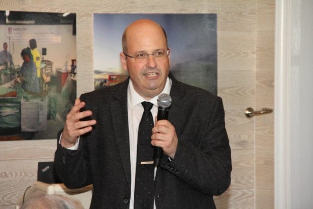 Dr. Lior Gepstein addresses South Florida’s Community Leaders