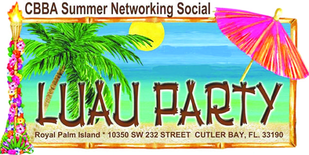 CBBA’s annual Luau Party summer social is August 9