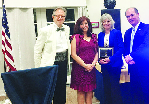 Rotary's South Dade Leadership Award presented to Mary Pettit