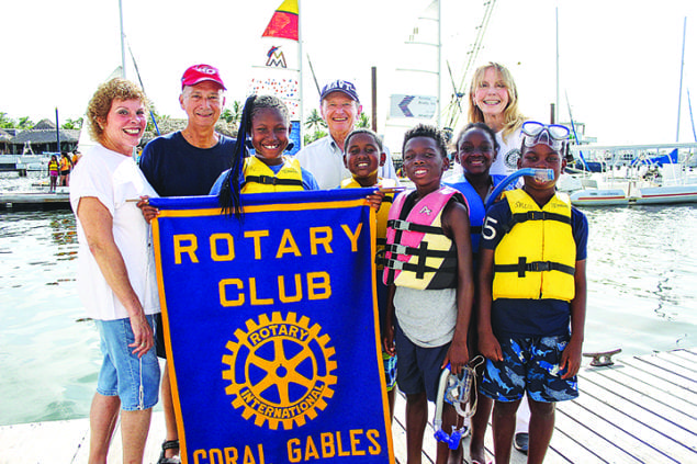 Gables Rotary sponsors summer camp for Overtown Youth Center