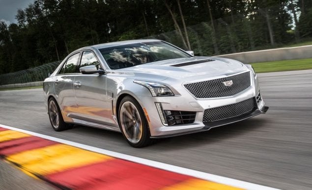 Take the Cadillac CTS-V out for a spin — but hang on tight