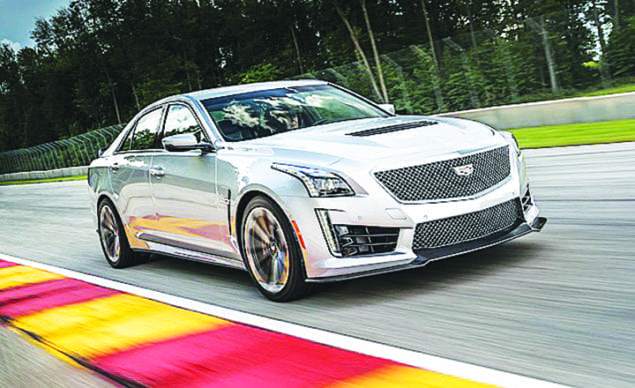 Take the Cadillac CTS-V out for a spin — but hang on tight