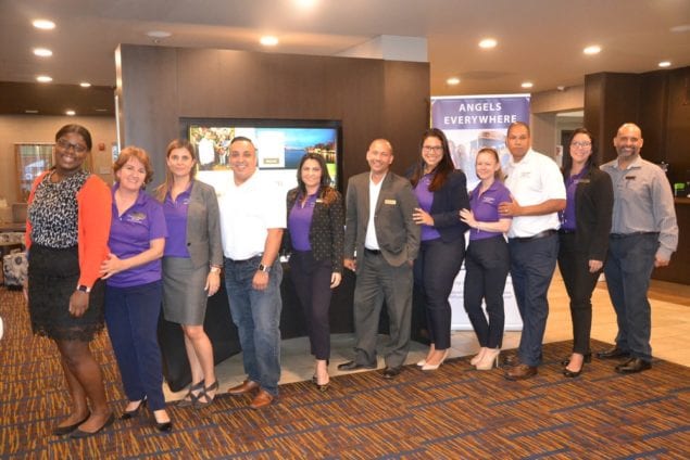 Courtyard Aventura Mall hosts reception to help “Fill the Backpacks”