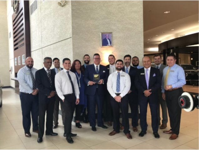 Lexus of West Kendall wins J.D. Power 'Dealer of Excellence' Award for 2018