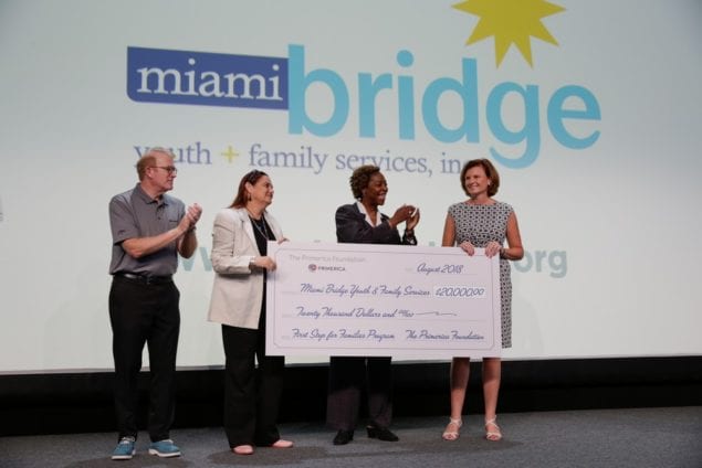 Primerica Foundation awards $20K grant to Miami BridgeYouth & Family Services