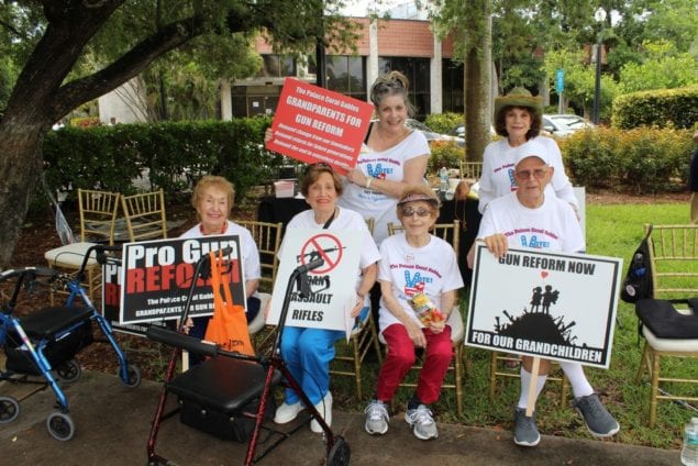 Grandparents at The Palace organize for gun reform