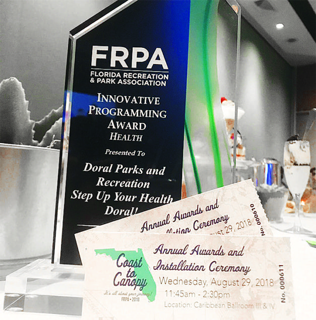 ‘Step Up Your Health, Doral’ wins Innovative Programming Award