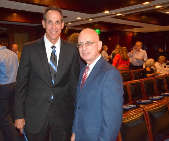 BHA members gather at Morton’s Steak House for monthly meeting