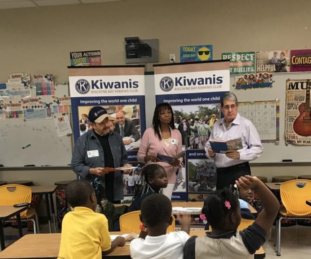 Biscayne Bay Kiwanis begins 20th year reading to students